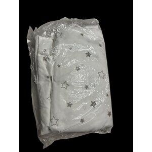 Starry Night Baby Crib Flat Sheet - SL Home Fashions - 100% Polyester